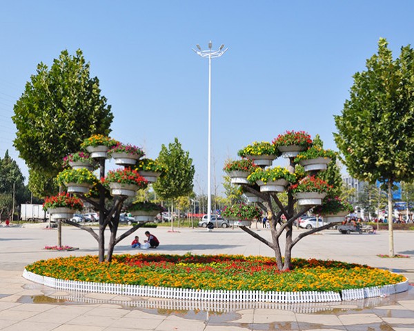 立體組合花盆